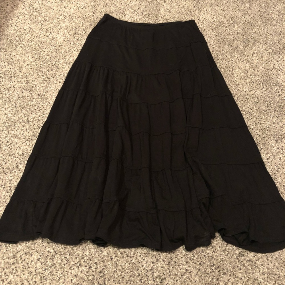 Max Studio Black Maxi Skirt